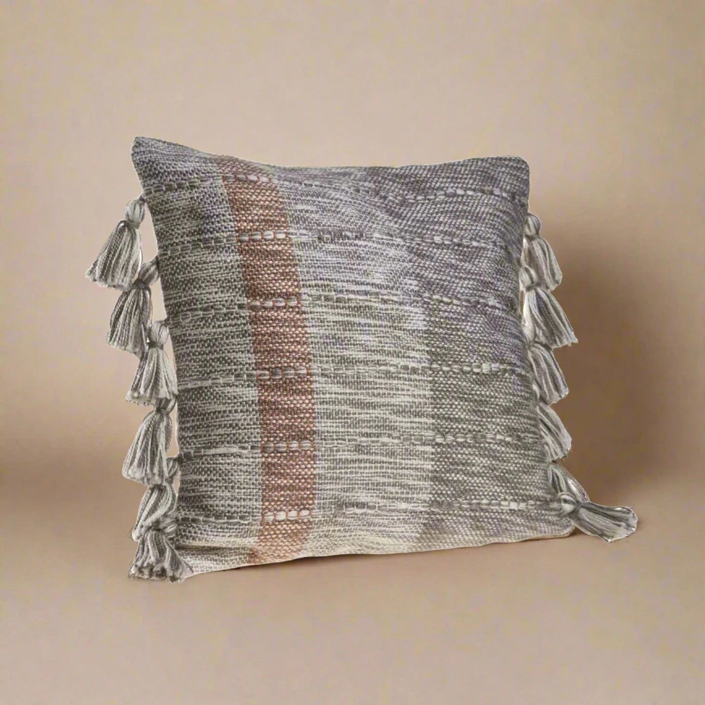 Taos Tasseled Throw Pillow