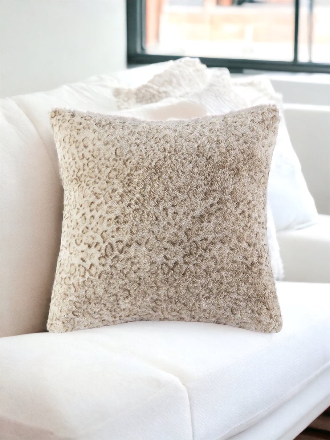 Leopard Throw Pillow