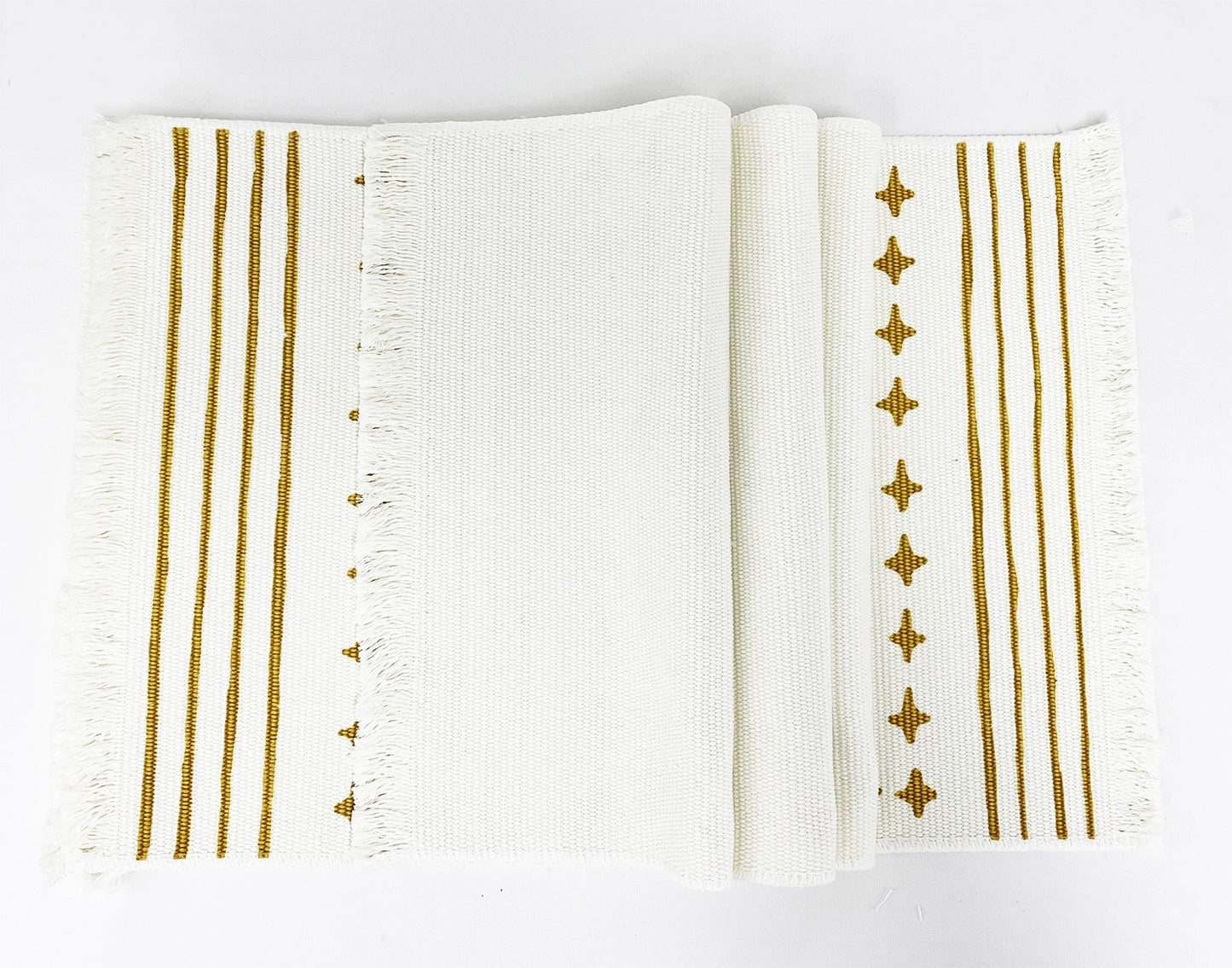 Goldenrod Tribal Print Placemats