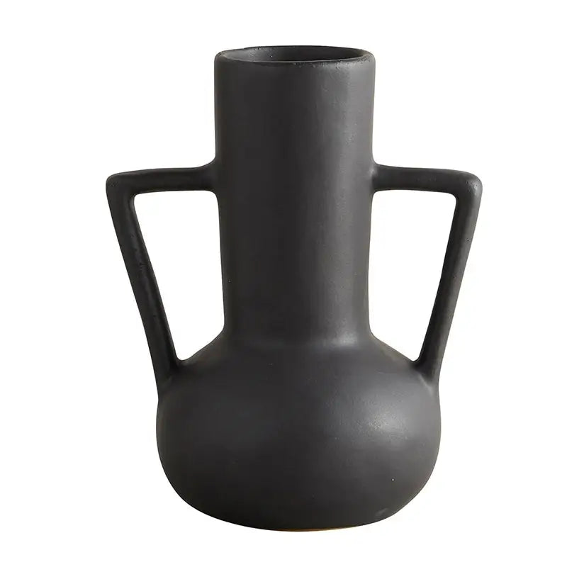 Black Kontempo Vase