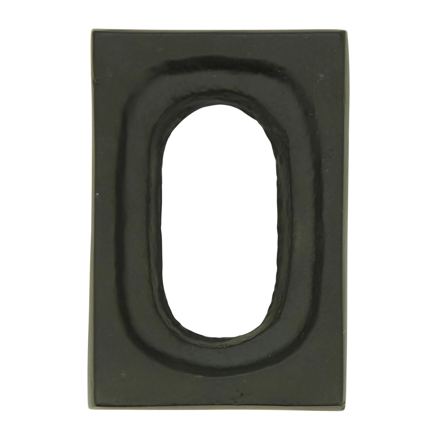 Black Frame Napkin Ring Set