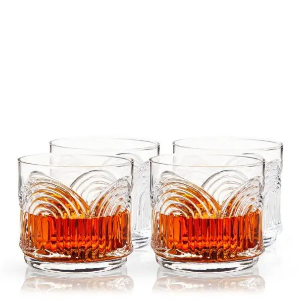 Deco Cocktail Tumbler Set