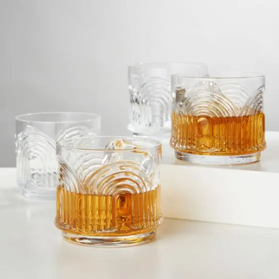 Deco Cocktail Tumbler Set