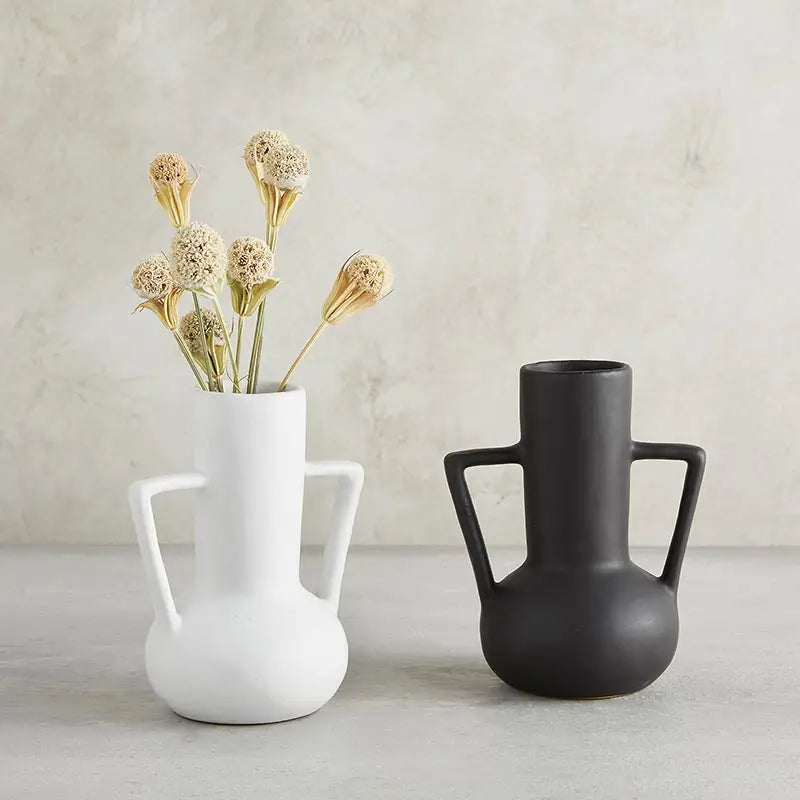 Black Kontempo Vase