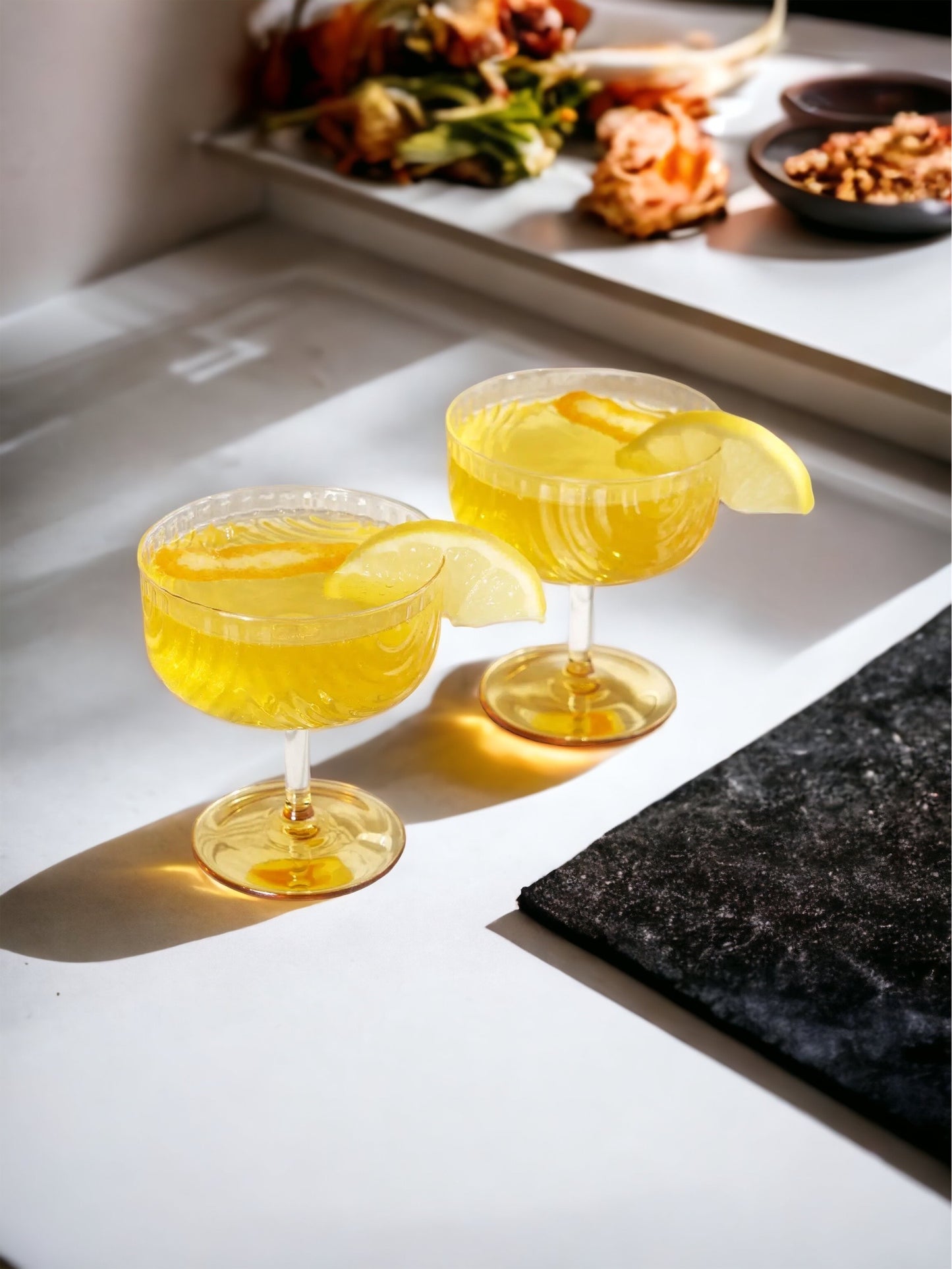 Gatsby Glass Cocktail Coupe Set