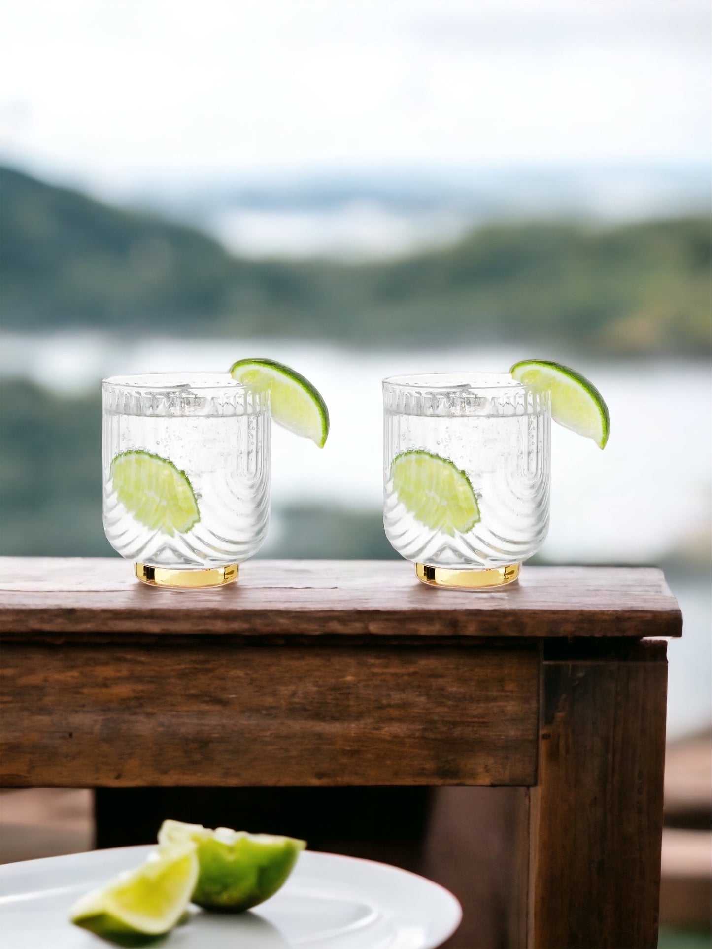 Gatsby Glass Cocktail Tumbler Set