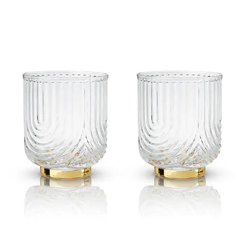 Gatsby Glass Cocktail Tumbler Set