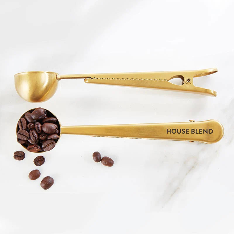 Coffee Scoop & Clip - House Blend