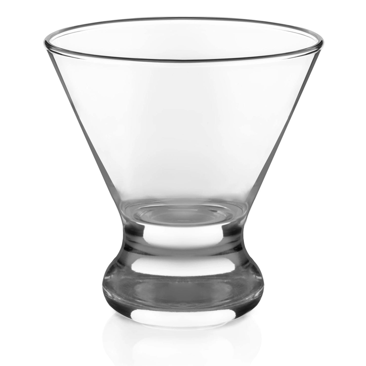 Stemless Martini Glasses - Set of 4