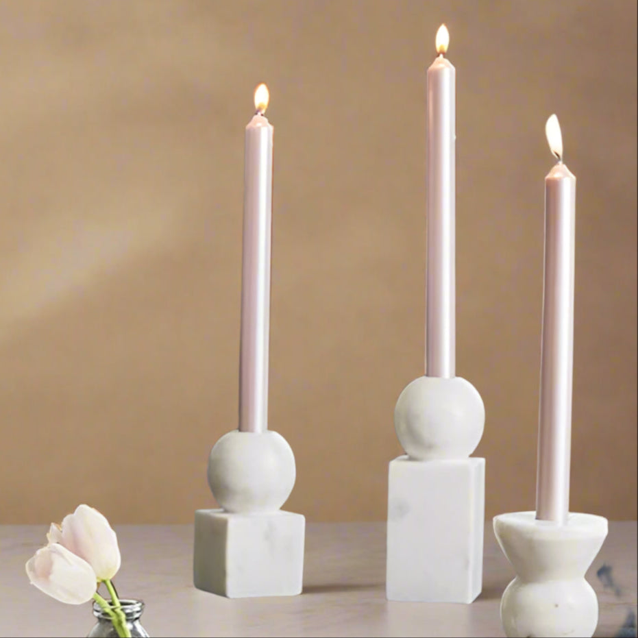 Roma Marble Candle Holder