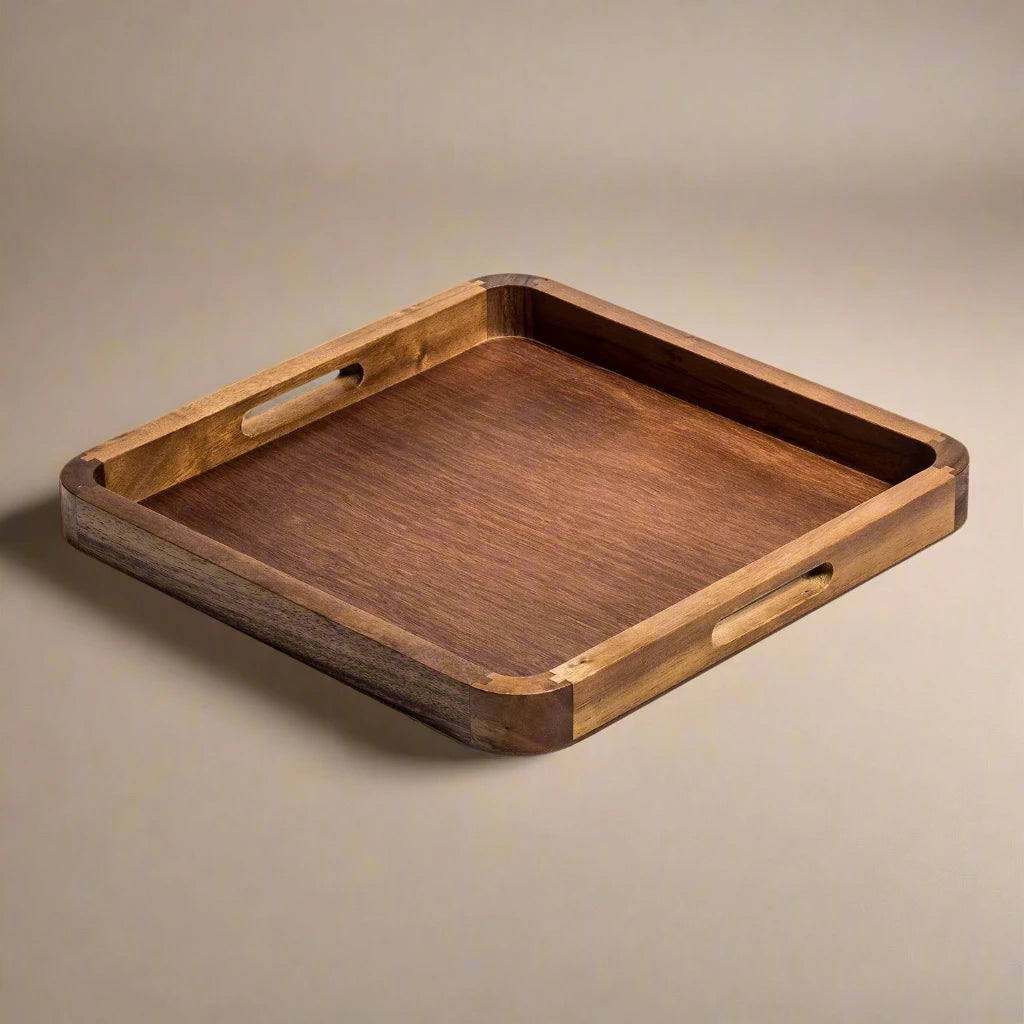 Acacia Square Tray